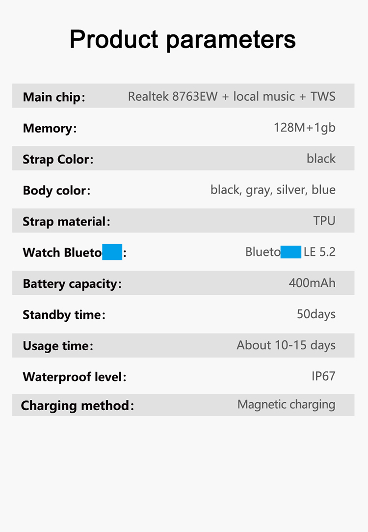 GT100 smart watch, GT100 smartwatch, 2 in 1 TWS smartwatch, GT100 smartwatch with earphones, GT100 smart watch with earbuds, health watch, fitness tracker, smart watch with earphone